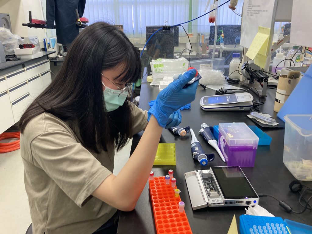 李柔荑 碩士班 Nanopore定序 Mk1C